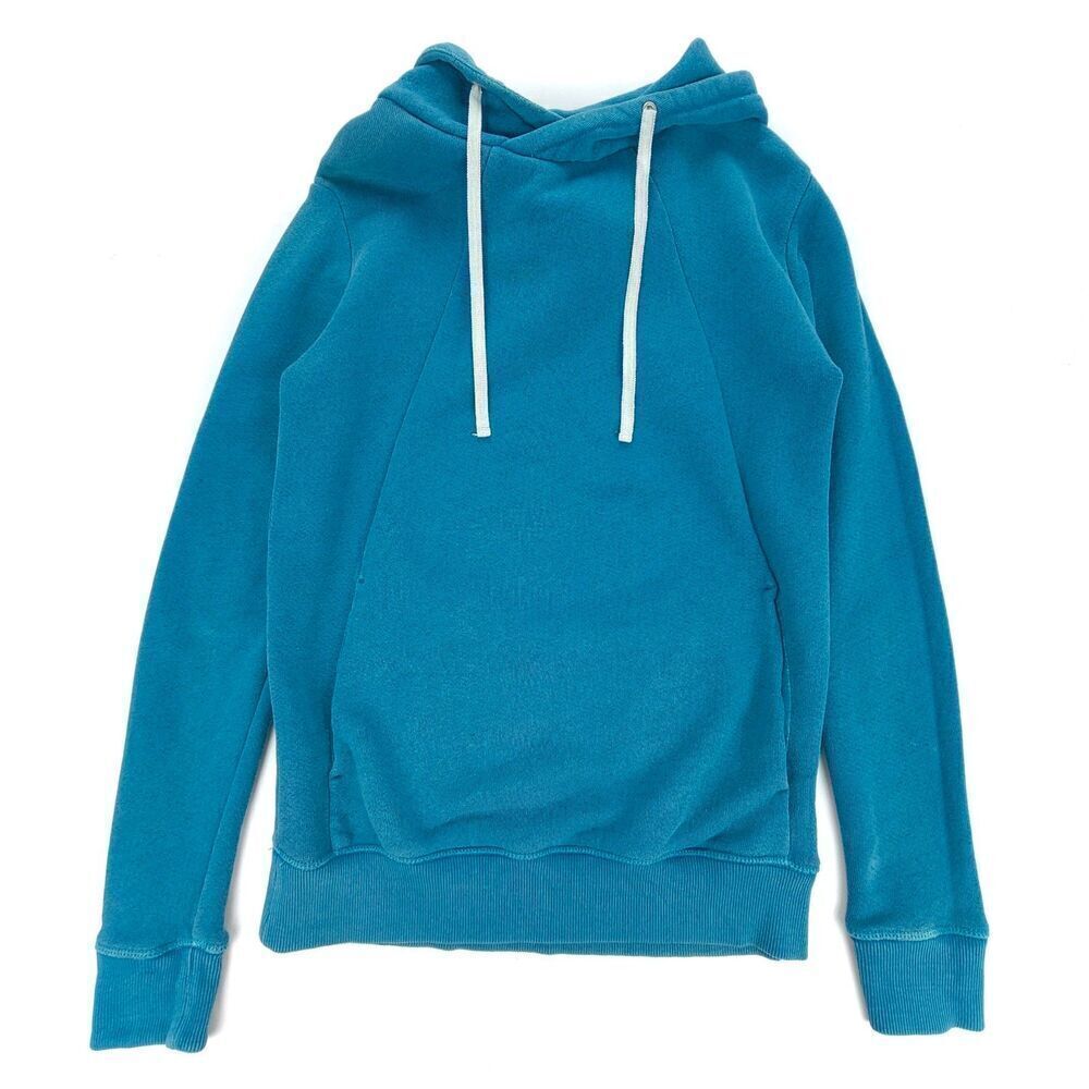 OUTERKNOWN Passport Pullover Seaport Blue French Terry Knit Sweatshirt Gorpcore